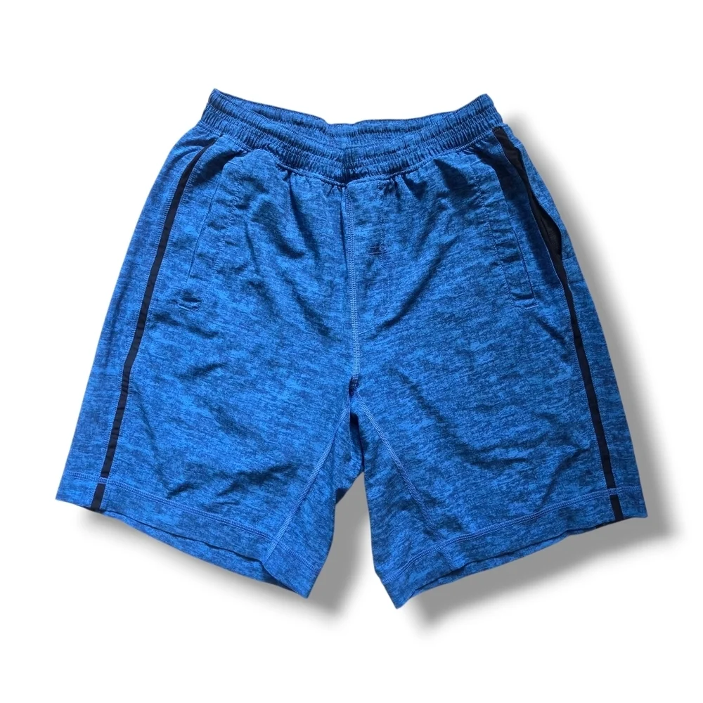 LULULEMON Pace Breaker Short Lined Liner Athletic Small Spacedye Blue
